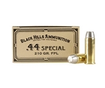 Black Hills Cowboy Action Ammunition 44 Special 210 Grain Lead Flat Point Box of 50