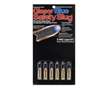 Glaser Blue Safety Slug Ammunition 9mm Luger +P 80 Grain Safety Slug Package of 6