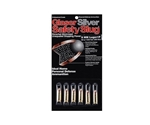 Glaser Silver Safety Slug Ammunition 9mm Luger +P 80 Grain Safety Slug Package of 6