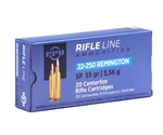 Prvi Partizan 22-250 Remington 55 Grain Soft Point Ammunition