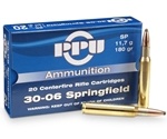 Prvi Partizan Ammunition 30-06 Springfield 165 Grain Pointed Soft Point Box of 20