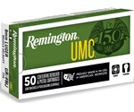 Remington UMC Ammunition 9mm Luger 124 Grain Full Metal Jacket Box of 50