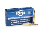 Prvi Partizan Ammunition 6.5x52mm Mannlicher-Carcano 139 Grain Full Metal Jacket Box of 20