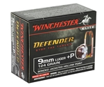Winchester Supreme Elite Ammunition 9mm Luger +P 124 Grain Bonded PDX1 Jacketed Hollow Point Box of 20