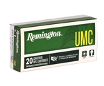 Remington UMC Ammunition 223 Remington 55 Grain Full Metal Jacket Box of 20