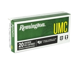 Remington UMC Ammunition 223 Remington 62 Grain Closed Tip Flat Base Box of 20