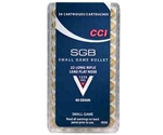 CCI SGB Small Game Rimfire Ammunition 22 Long Rifle 40 Grain Lead Truncated Cone Box of 50 Rounds