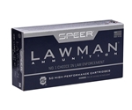 CCI Speer Lawman Ammunition 9mm Luger 115 Grain Full Metal Jacket Box of 50