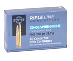 Prvi Partizan Rifle Ammunition 30-06 Springfield 150 Grain Full Metal Jacket Box of 20 Rounds