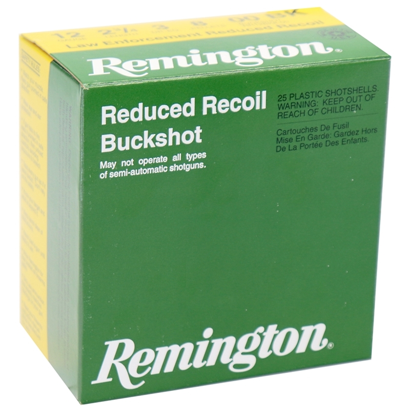 Remington LE Reduced Recoil 12 Gauge 23/4" 00 Buckshot
