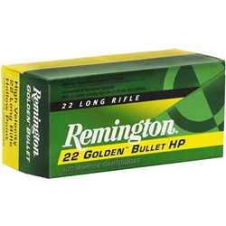 Remington Rimfire Ammunition 22 Long Rifle 36 Grain Plated Lead Hollow Point