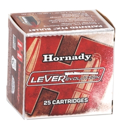 Hornady LEVERevolution Ammunition 357 Magnum 140 Grain Flex Tip Expanding Box of 25