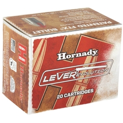 Hornady LEVERevolution Ammunition 44 Remington Magnum 225 Grain Flex Tip Expanding Box of 20