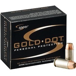CCI Speer Gold Dot Ammunition 25 ACP 35 Grain Hollow Point Box of 20