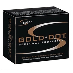 CCI Speer Gold Dot Ammunition 45 Long Colt 250 Grain Hollow Point Box of 20