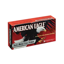 Federal American Eagle Handgun Ammunition 9mm Luger 124 Grain Total Metal Jacket Box of 50 Rounds