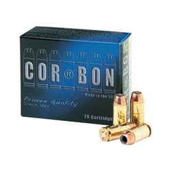 Cor-Bon Self-Defense Ammunition 10MM AUTO 150 Grain Jacketed Hollow Point Box of 20