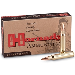 Hornady Varmint Express Rifle Ammunition 222 Remington 50 Grain V-Max Moly Box of 20 Rounds