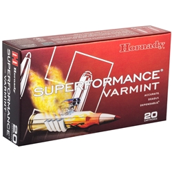 Hornady Varmint Express Rifle Ammunition 204 Ruger 40 Grain V-Max Box of 20 Rounds