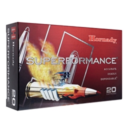 Hornady Varmint Express Rifle Ammunition 204 Ruger 45 Grain Soft Point V-Max Box of 20 Rounds