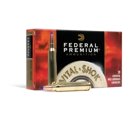 Federal Premium Vital-Shok Ammunition 257 Roberts +P 120 Grain Nosler Partition Box of 20