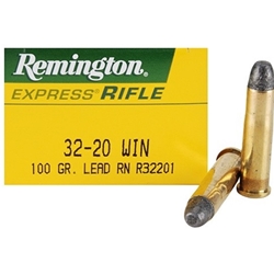 Remington Express Ammunition 32-20 WCF 100 Grain Lead Flat Nose Box of 50