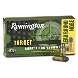 Remington Express Handgun Ammunition 38 S&W 146 Grain Lead Round Nose Box of 50 Rounds