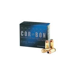 Cor-Bon Self-Defense Ammunition 357 SIG 125 Grain Jacketed Hollow Point Box of 20
