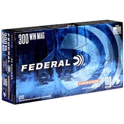 Federal Power-Shok Ammunition 300 Winchester Magnum 150 Grain Speer Hot-Cor Soft Point Box of 20