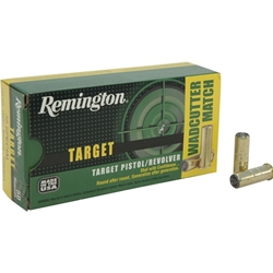 Remington Express Ammunition 38 Special 148 Grain Target Master Lead Wadcutter Box of 50
