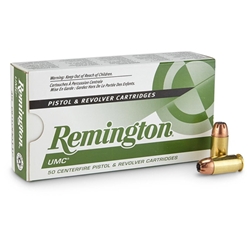 Remington UMC Handagun Ammunition 45 ACP 230 Grain Jacketed Hollow Point Box of 50