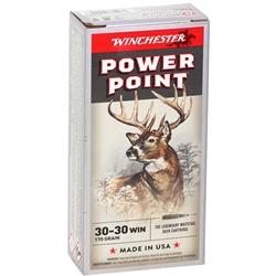 Winchester Super-X Ammunition 30-30 Winchester 150 Grain Power-Point Box of 20