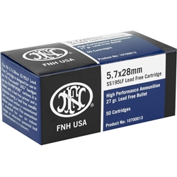 Federal SS195LF Centerfire Ammunition 5.7x28mm FN
