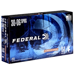 Federal Power-Shok Rifle Ammunition 30-06 Springfield