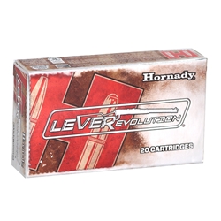 Hornady LeveRevolution Rifle Ammunition 308 Marlin Express 160 Grain Flex Tip Expending Box of 20 Rounds