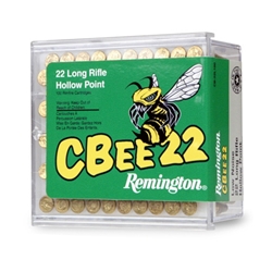 Remington Cbee Ammunition 22 Long Rifle 30 Grain Hollow Point Low Velocity