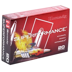 Hornady Superformance Ammunition 270 Winchester 130 Grain SST Box of 20 Rounds