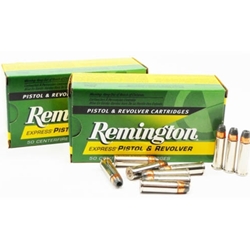 38 Special Ammo-Remington Express 38 Special 125 Grain +P Semi-Jacketed Hollow Point Ammo