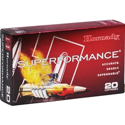 Hornady Superformance 6mm Remington 95 Grain SSt Ammunition