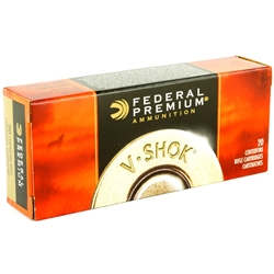 222 Remington Ammo-Federal Premium Vital-Shok Rifle Ammunition 222 Remington 43 Grain TNT Ammo