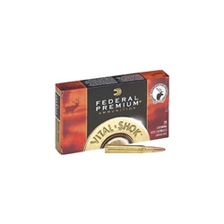 7mm-08 Remington Ammo-Federal Premium Vital-Shok Rifle Ammunition 7mm-08 Remington 140 Grain Nosler Balistic Tip Ammo