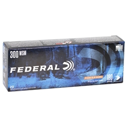 Federal Power-Shok Ammunition 300 Winchester Magnum 150 Grain Speer Hot-Cor Soft Point Box of 20