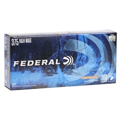375 H&H Magnum Ammo-Federal Power-Shok Ammunition 375 H&H Magnum 300 Grain  SP Ammo