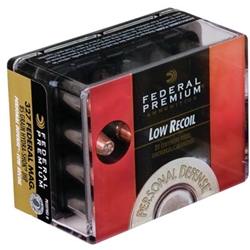 327 Federal Magnum Ammo-Federal Premium Personal Defense Low Recoil 327 Federal Magnum 85 Grain Hydra-Shok JHP Ammo