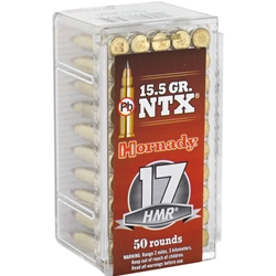 Hornady Varmint Express Rimfire Ammunition 17 Hornady Magnum Rimfire (HMR) 17 Grain V-Max Box of 50 Rounds