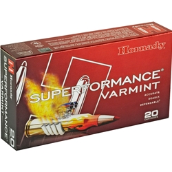 Hornady Superformance 222 Remington 50 Grain V-Max Ammo