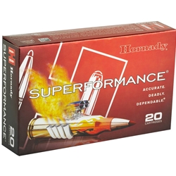 Hornady Superformance 7mm Remington Magnum 162 Grain SST Ammunition