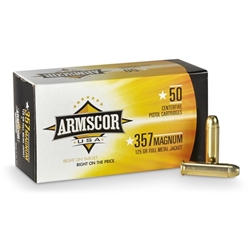 Armscor Precision 357 Magnum 158 Grain Full Metal Jacket Ammo