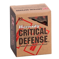 Hornady Critical Defense 44 Special 165 Grain FTX Ammo
