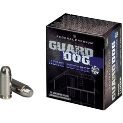 Federal Premium 9mm Luger 105 Grain Guard Dog Expanding Ammo PD9GRD
